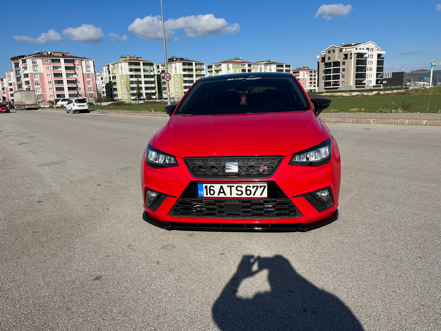 Splitter Anteriore SEAT Ibiza Mk5 2017-2021 Con ABE TÜV