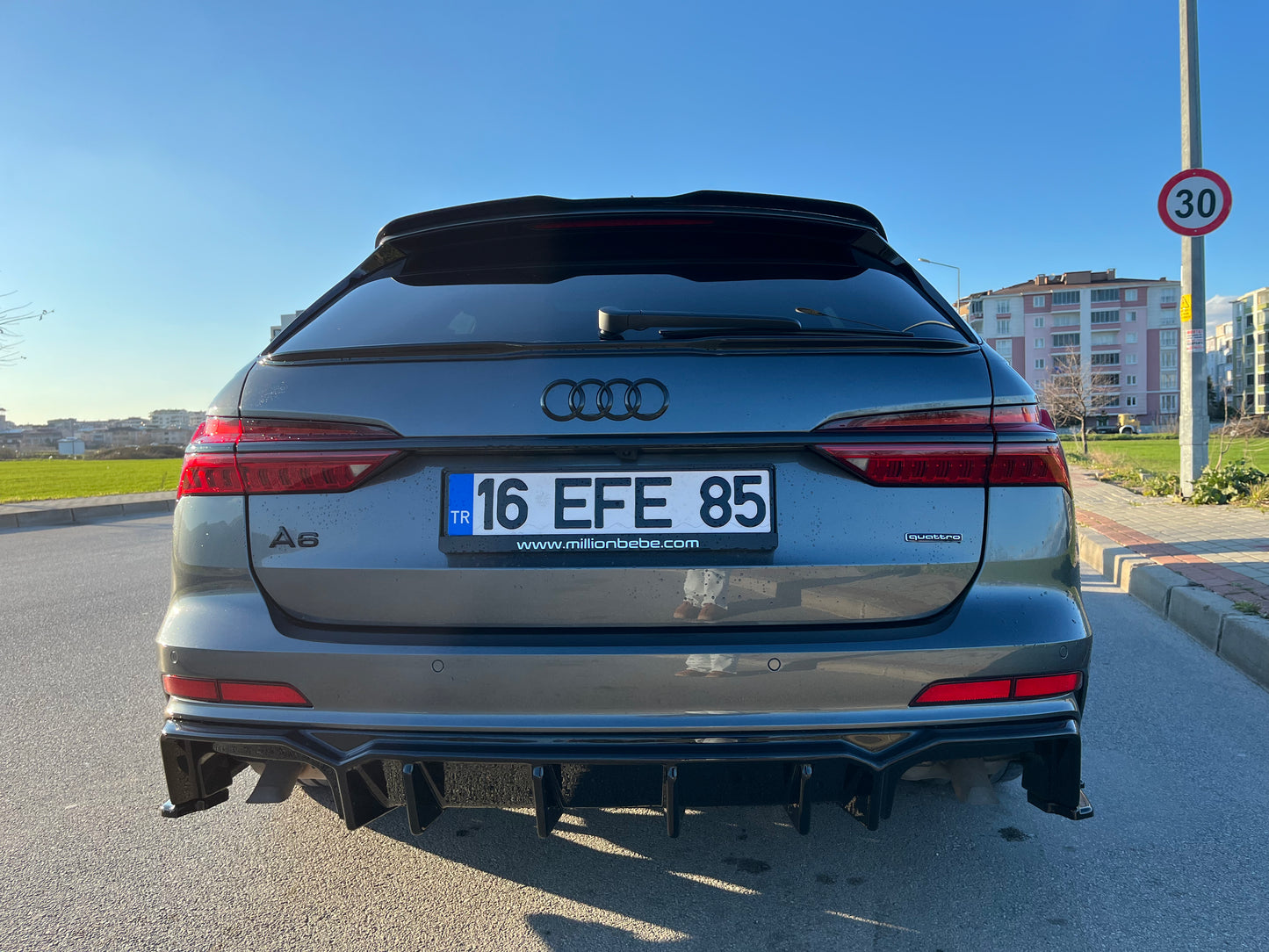 ✨✨DIFFUSORE ADATTO PER AUDI S6 C8 (Sedan-Avant) 2019+/ AUDI A6 C8 S-Line✨✨
