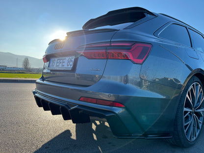 ✨✨DIFFUSORE ADATTO PER AUDI S6 C8 (Sedan-Avant) 2019+/ AUDI A6 C8 S-Line✨✨