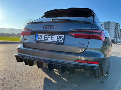 ✨✨DIFFUSORE ADATTO PER AUDI S6 C8 (Sedan-Avant) 2019+/ AUDI A6 C8 S-Line✨✨