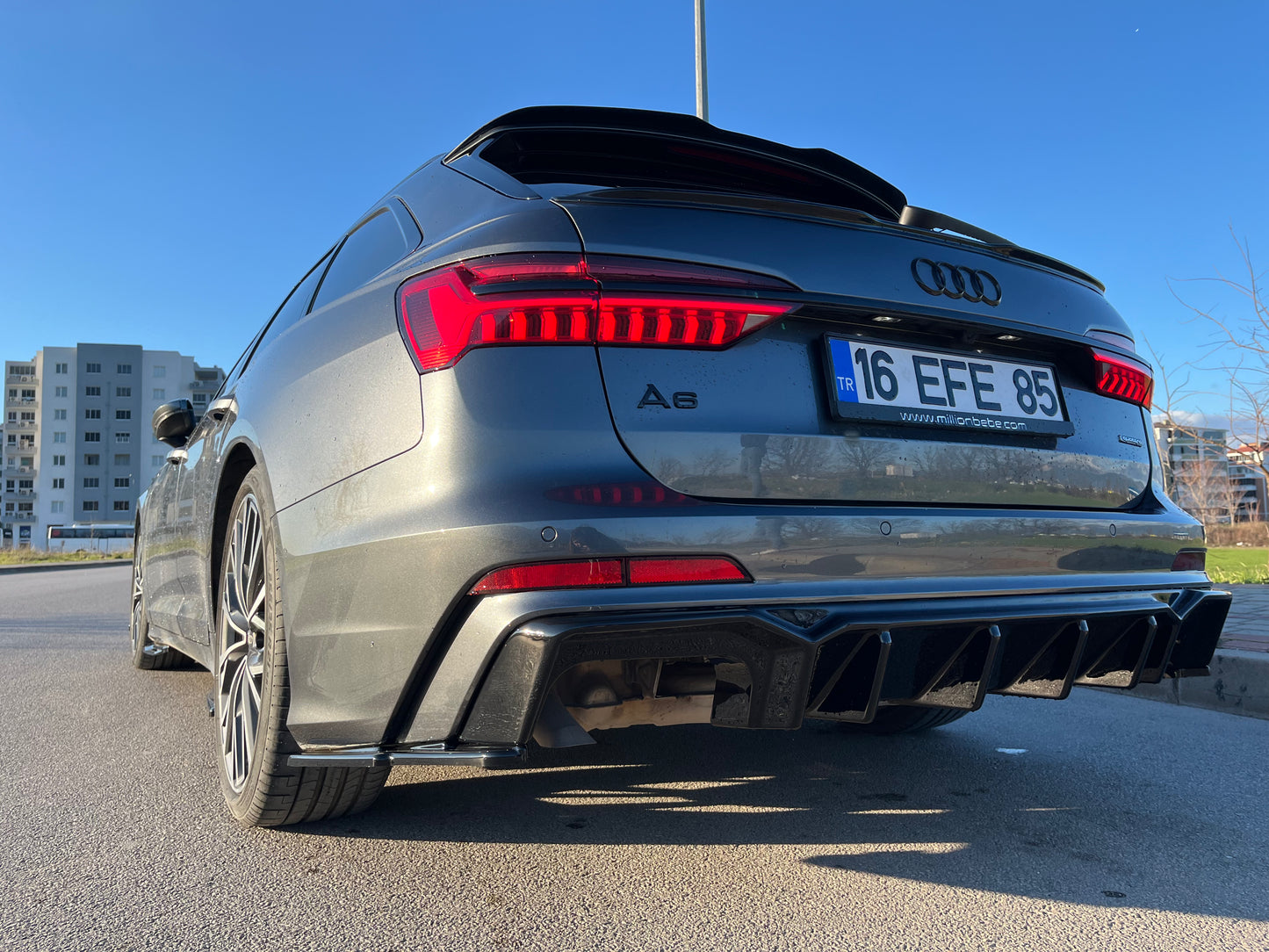 ✨✨DIFFUSORE ADATTO PER AUDI S6 C8 (Sedan-Avant) 2019+/ AUDI A6 C8 S-Line✨✨
