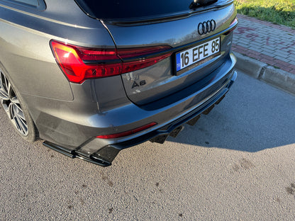Splitter Laterali Posteriori ADATTI PER 💫💫AUDI S6 C8 (Sedan-Avant) 2019+💫💫