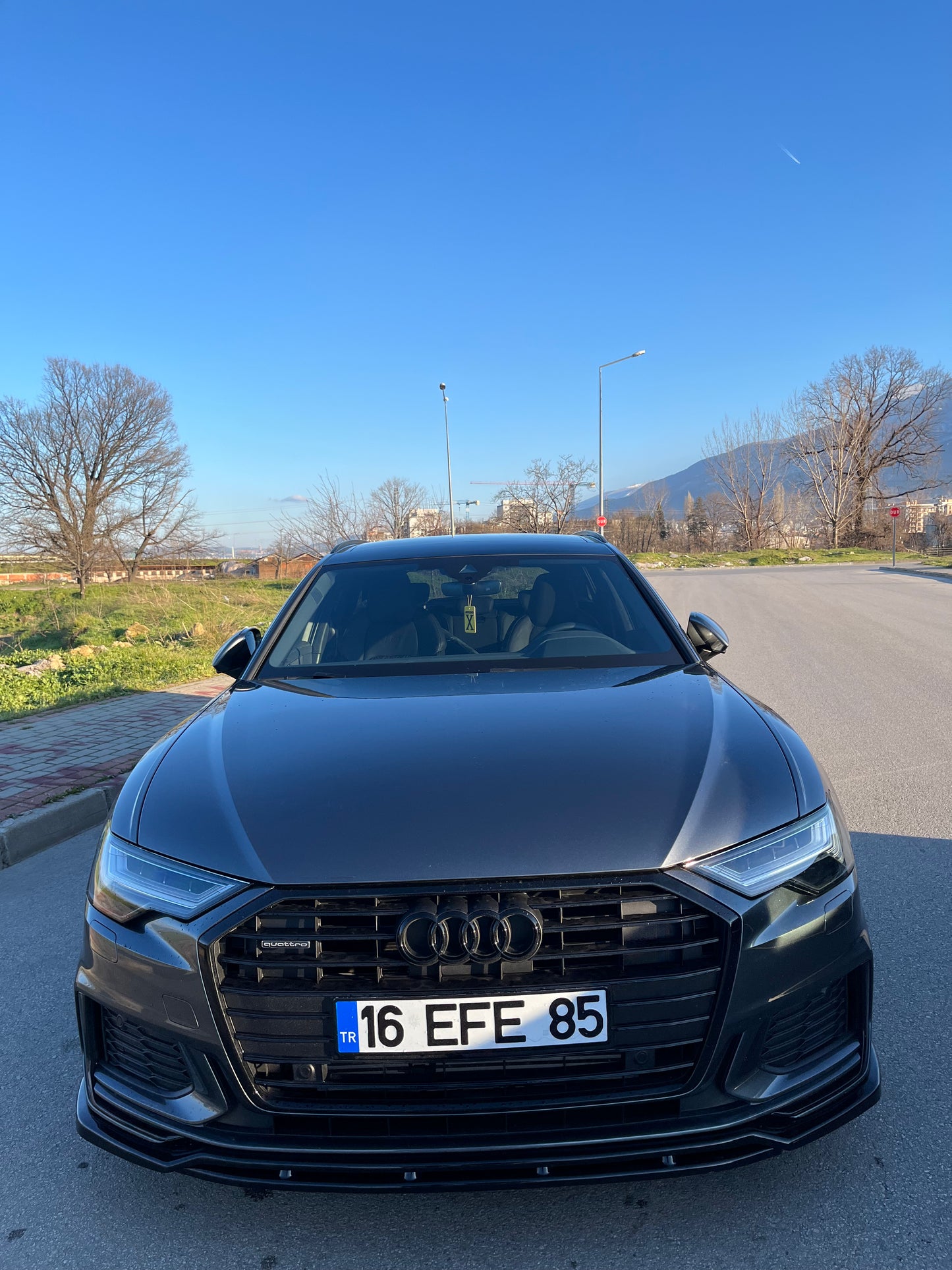 Splitter Anteriore AUDI A6 S-Line / S6 C8 (Sedan-Avant) 2019+ Senza ABE TÜV