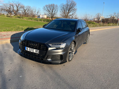 Front Splitter AUDI A6 S-Line / S6 C8 2019+ With ABE TÜV 