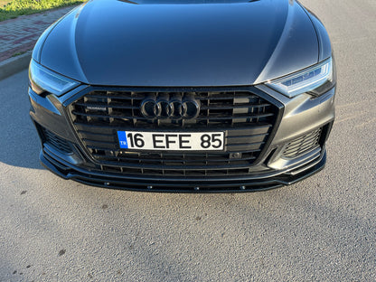 Splitter Anteriore AUDI A6 S-Line / S6 C8 (Sedan-Avant) 2019+ Senza ABE TÜV
