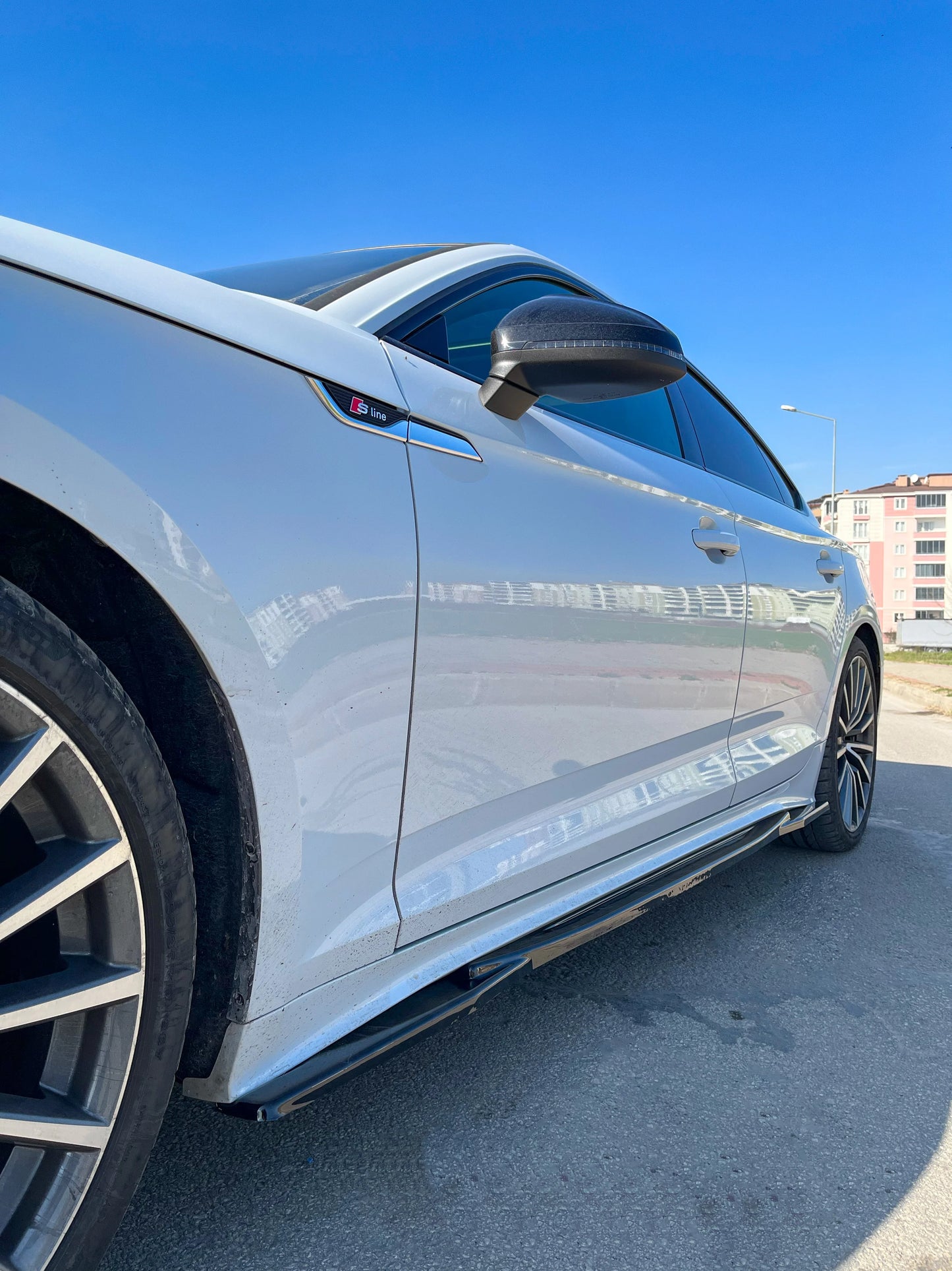1910🔥Minigonne laterali Adatto Per AUDI A5 S5 Sportback F5 Facelift 19-24🔥
