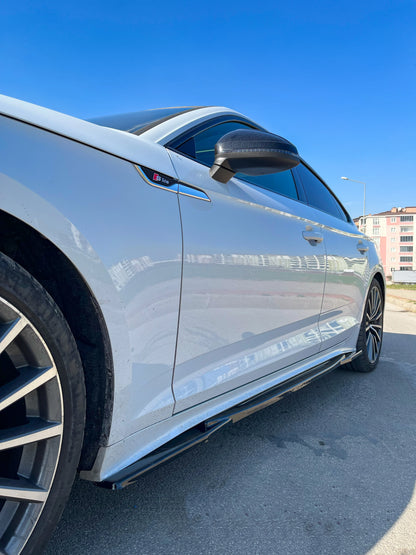 1910🔥Minigonne laterali Adatto Per AUDI A5 S5 Sportback F5 Facelift 19-24🔥