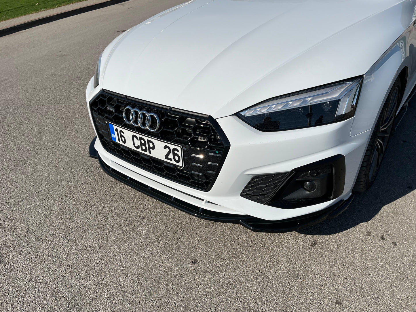 Splitter Anteriore AUDI A5 S-Line / S5 F5 Facelift 2019+ Con ABE TÜV