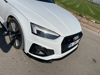 Splitter Anteriore AUDI A5 S-Line / S5 F5 Facelift 2019+ Con ABE TÜV
