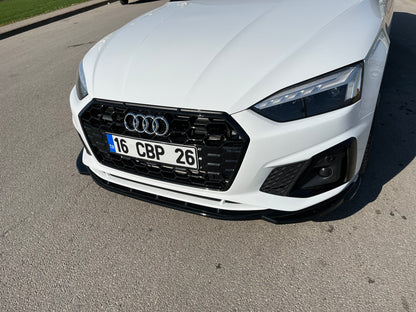 Splitter Anteriore AUDI A5 S-Line / S5 F5 Facelift 2019+ Con ABE TÜV