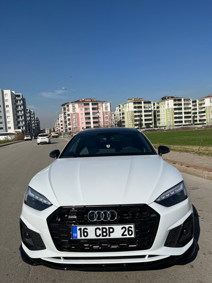 Splitter Anteriore AUDI A5 S-Line / S5 F5 Facelift 2019+ Con ABE TÜV