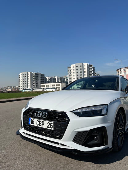 Splitter Anteriore AUDI A5 S-Line / S5 F5 Facelift 2019+ Con ABE TÜV