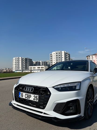 Splitter Anteriore AUDI A5 S-Line / S5 F5 Facelift 2019+ Con ABE TÜV
