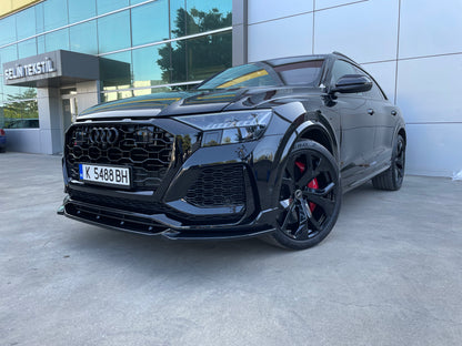 Front Splitter AUDI RS Q8 Mk1 2019+ With TÜV ABE 