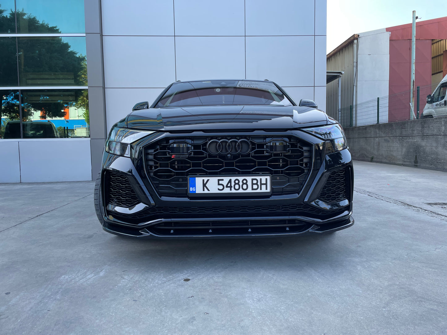 Front Splitter AUDI RS Q8 Mk1 2019+ With TÜV ABE 