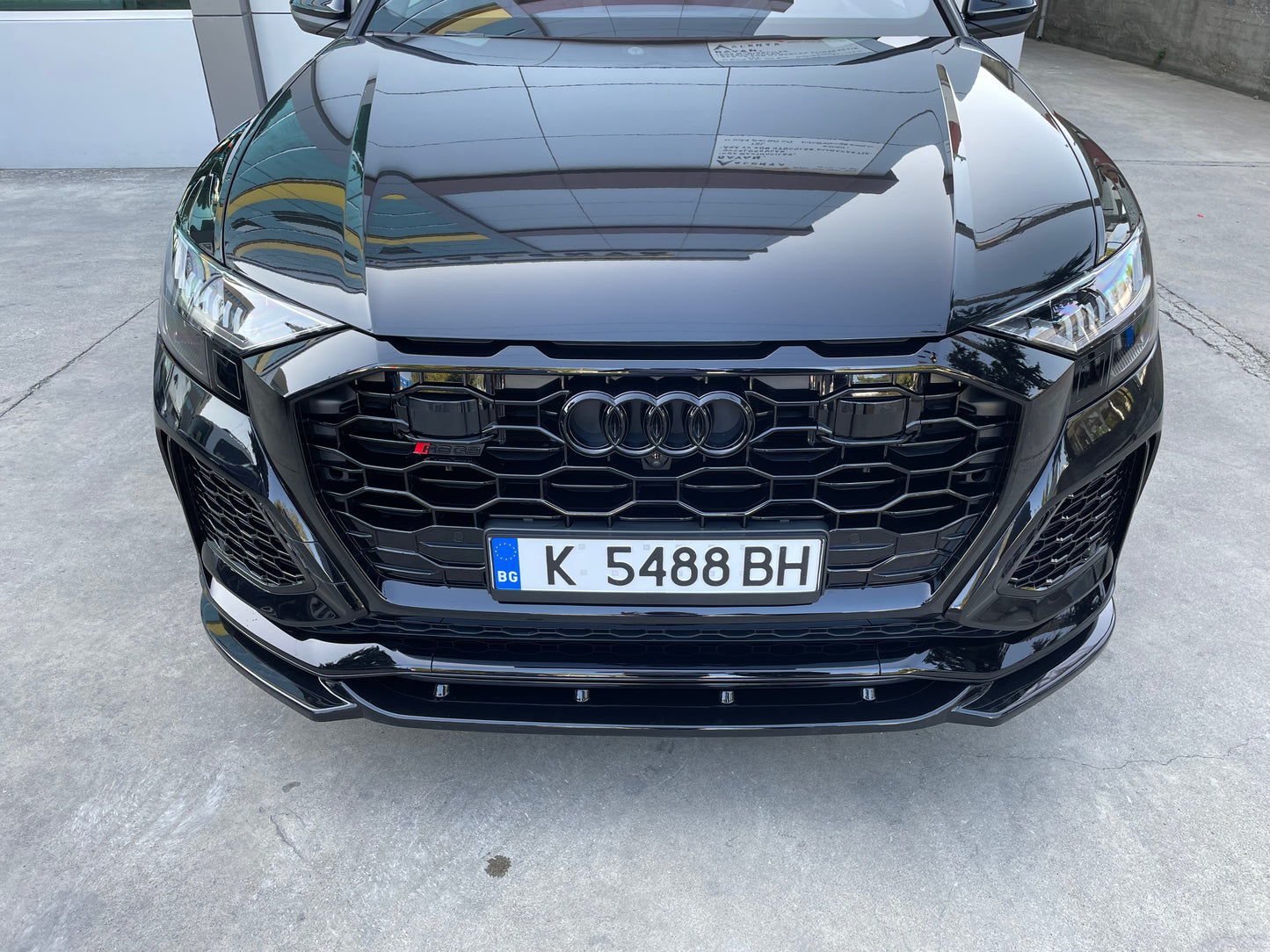 Front Splitter AUDI RS Q8 Mk1 2019+ With TÜV ABE 