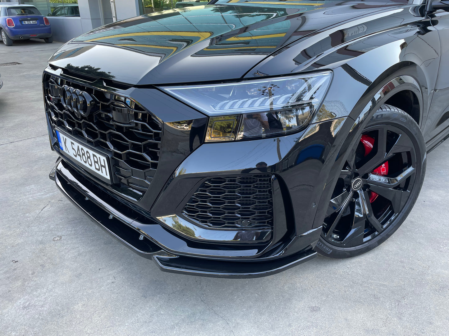 Front Splitter AUDI RS Q8 Mk1 2019+ With TÜV ABE 