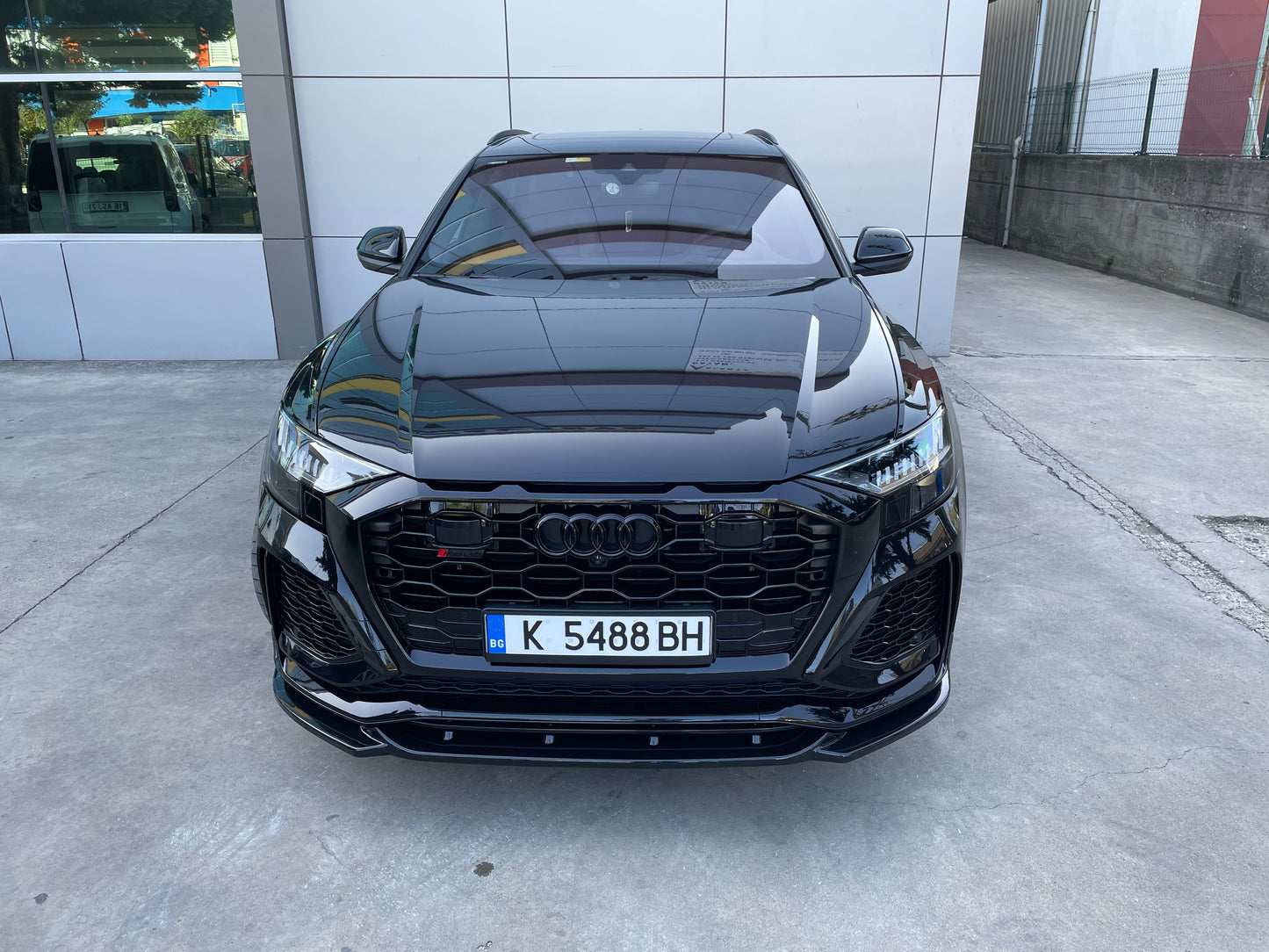 Front Splitter AUDI RS Q8 Mk1 2019+ With TÜV ABE 