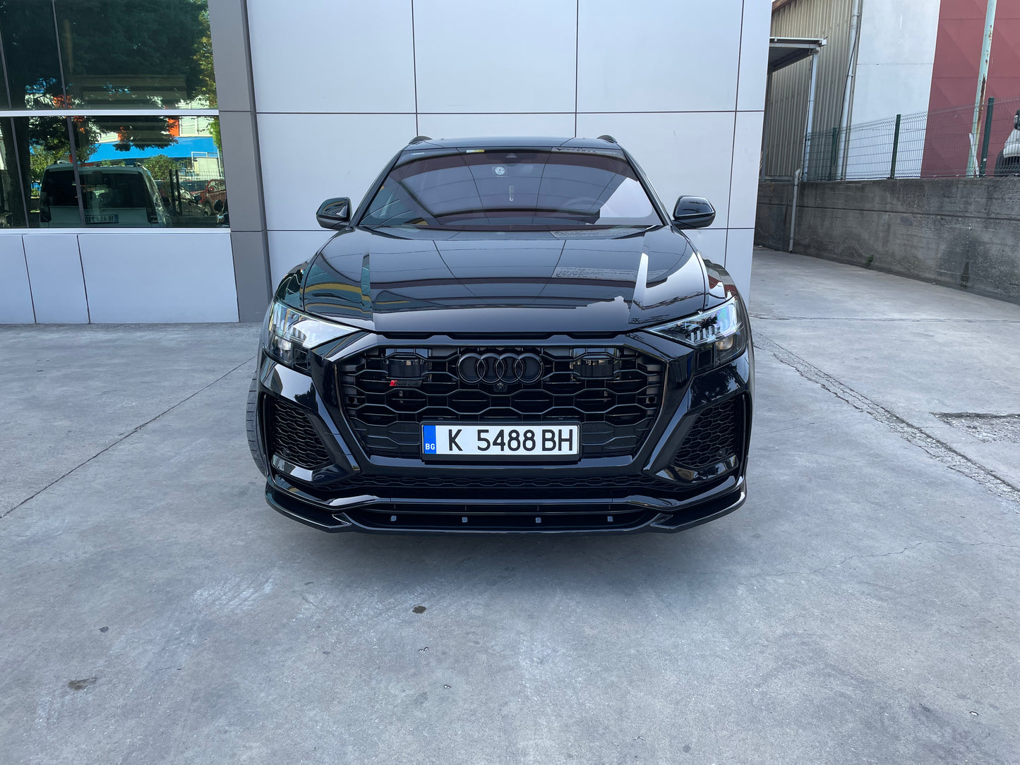 Front Splitter AUDI RS Q8 Mk1 2019+ With TÜV ABE 