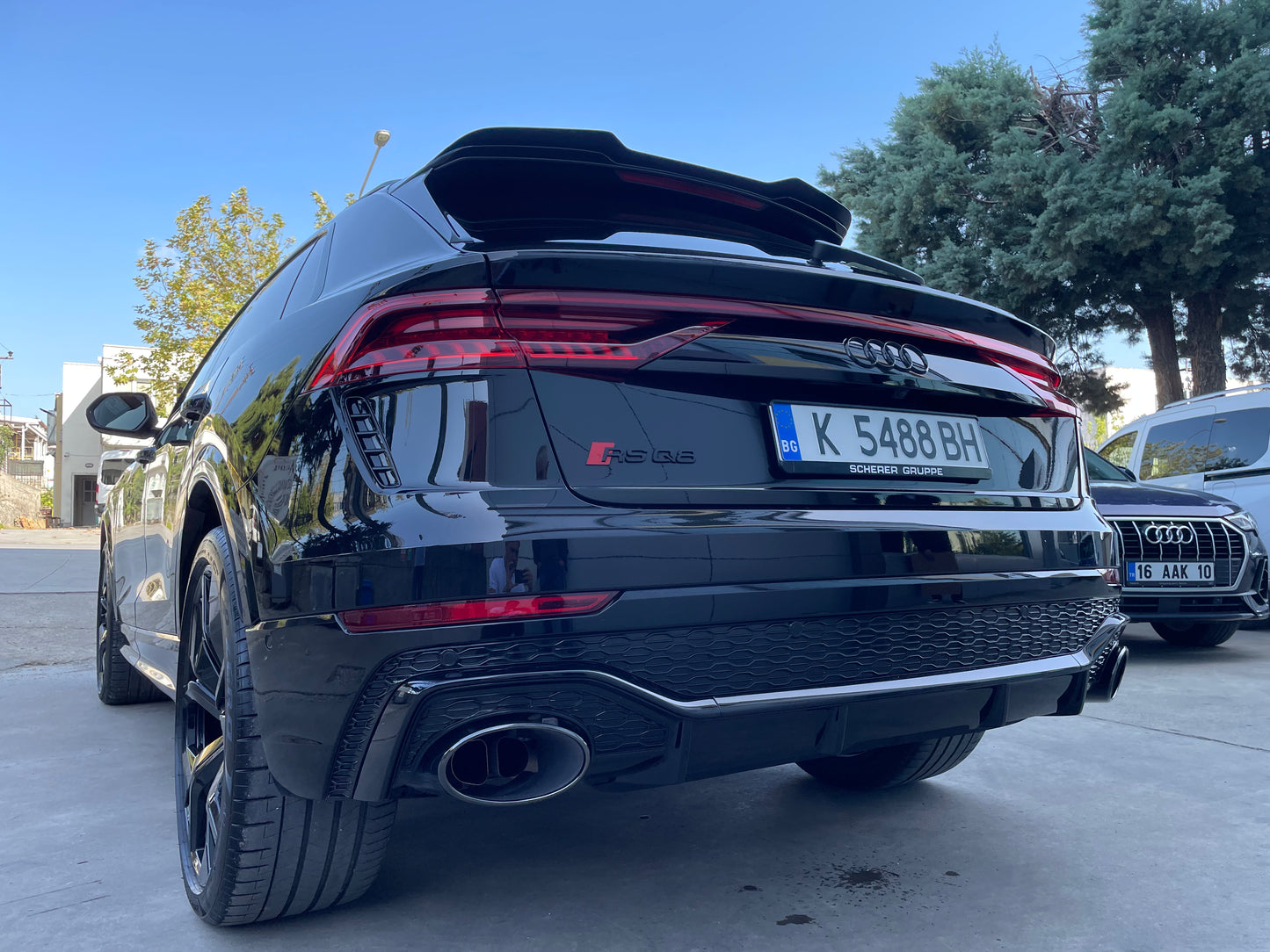 Front Splitter AUDI RS Q8 Mk1 2019+ With TÜV ABE 