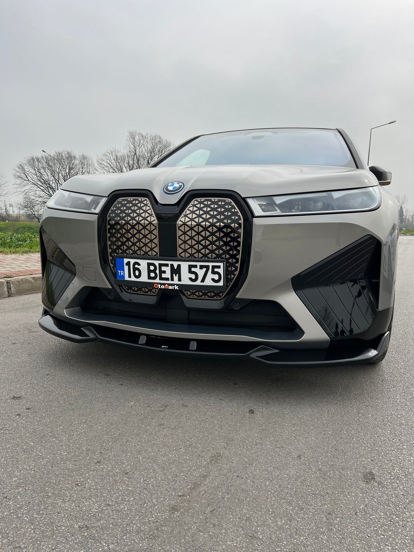 Front Splitter BMW IX M-Pack I20 2021+ With TÜV ABE 