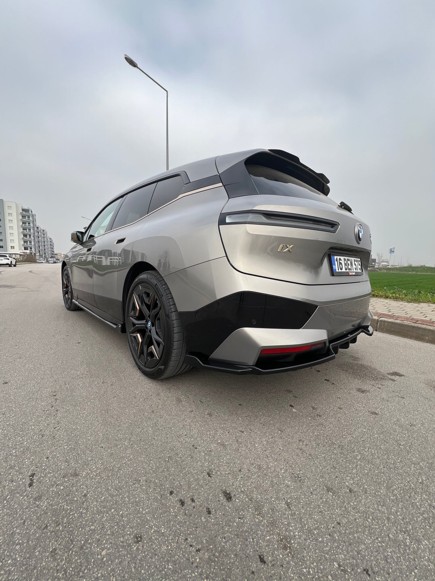 💫Rear Central Splitters 💫💫BMW IX M-Pack I20 2021+💫💫 
