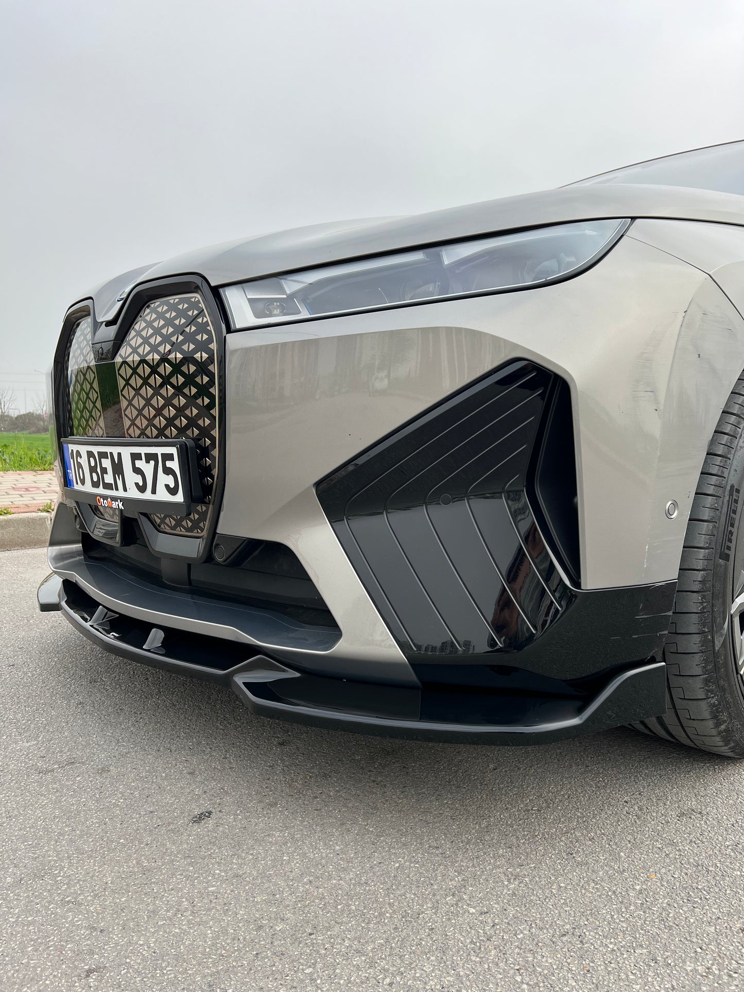 Front Splitter BMW IX M-Pack I20 2021+ With TÜV ABE 