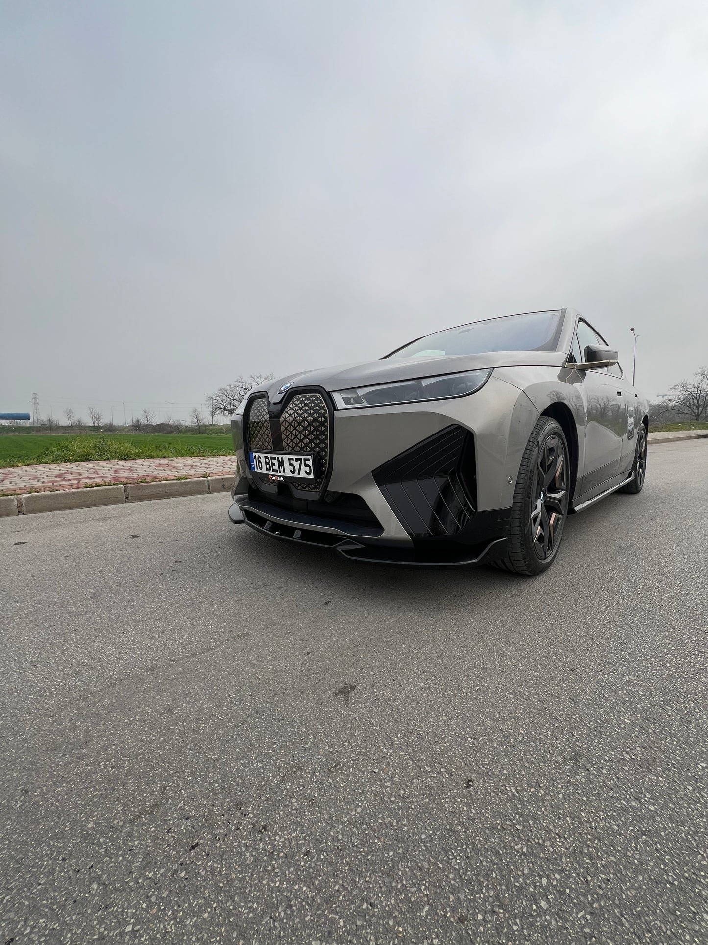 Front Splitter BMW IX M-Pack I20 2021+ With TÜV ABE 