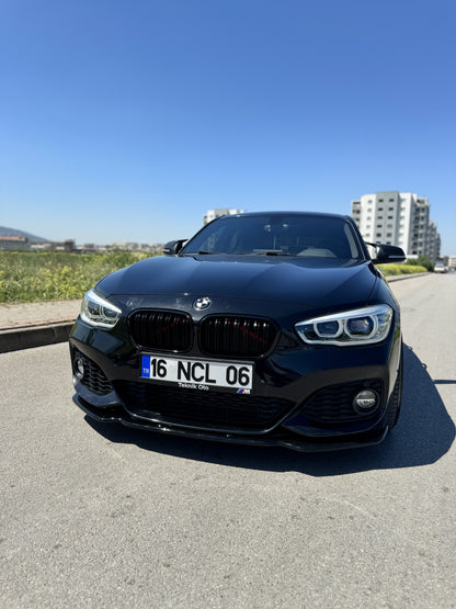 Splitter Anteriore BMW Serie 1 F20-F21 M-Power Facelift 2015-2019 Con ABE TÜV