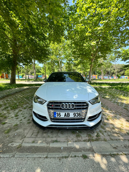 Front Splitter AUDI S3 8V (Sedan / Cabrio) 2013-2016 Without ABE TÜV 