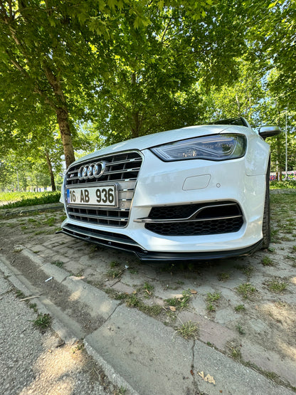 Front Splitter AUDI S3 8V (Sedan / Cabrio) 2013-2016 Without ABE TÜV 