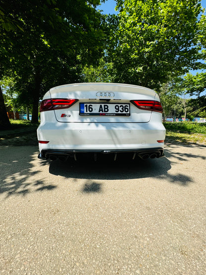 ✨✨DIFFUSORE ADATTO PER AUDI S3 Sedan 8V 2013-2016✨✨