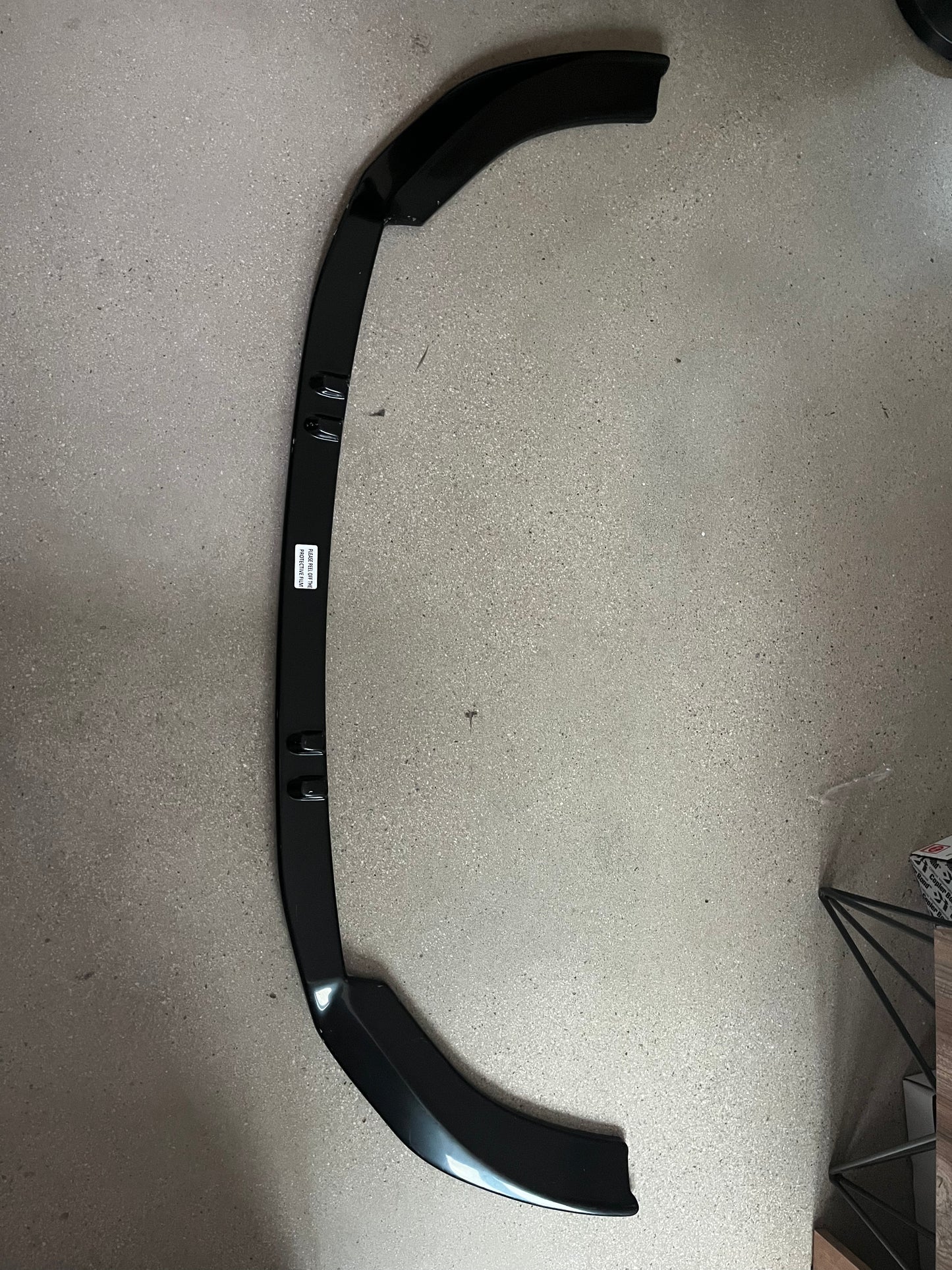 Splitter Anteriore AUDI RS3 8V Facelift Sportback 2017-2019 Versione 3