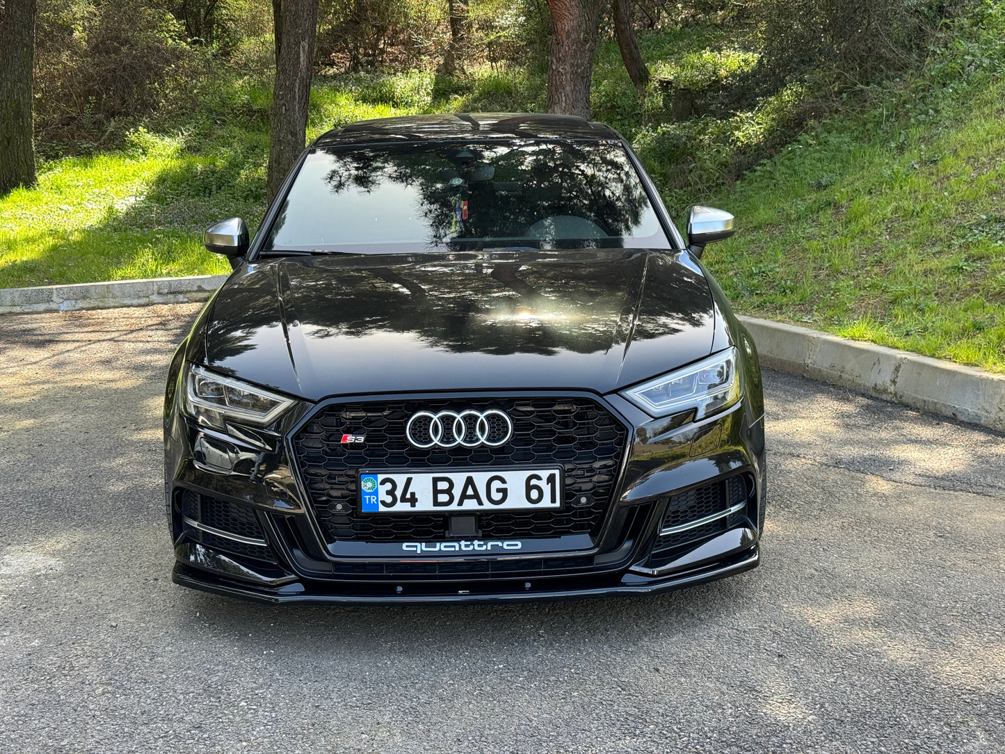 Front Splitter AUDI A3 S-Line / S3 8V 2016-2020 With ABE TÜV 
