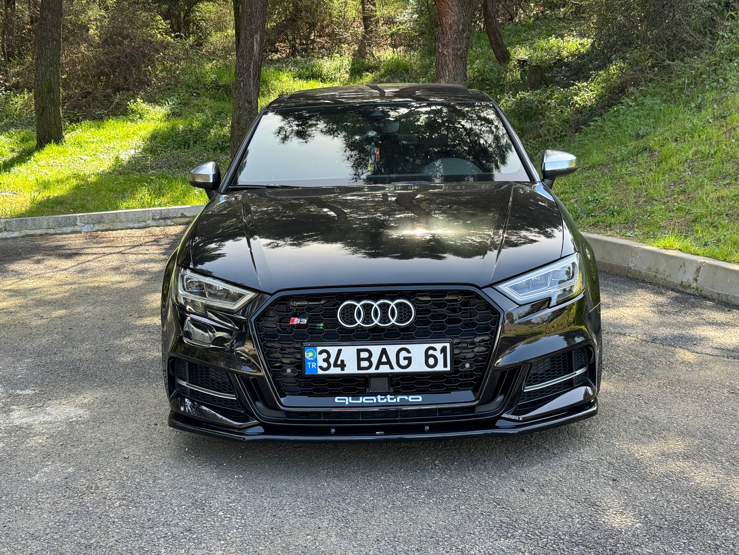 Front Splitter AUDI A3 S-Line / S3 8V 2016-2020 With ABE TÜV 