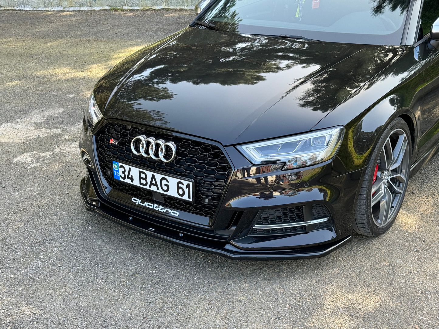 Front Splitter AUDI A3 S-Line / S3 8V 2016-2020 With ABE TÜV 