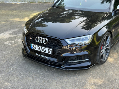 Front Splitter AUDI A3 S-Line / S3 8V 2016-2020 With ABE TÜV 