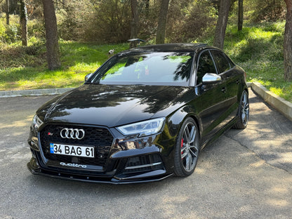 ⭐SPLITTER ADATTO PER AUDI RS3 8V Facelift 2017+  Versione 2⭐