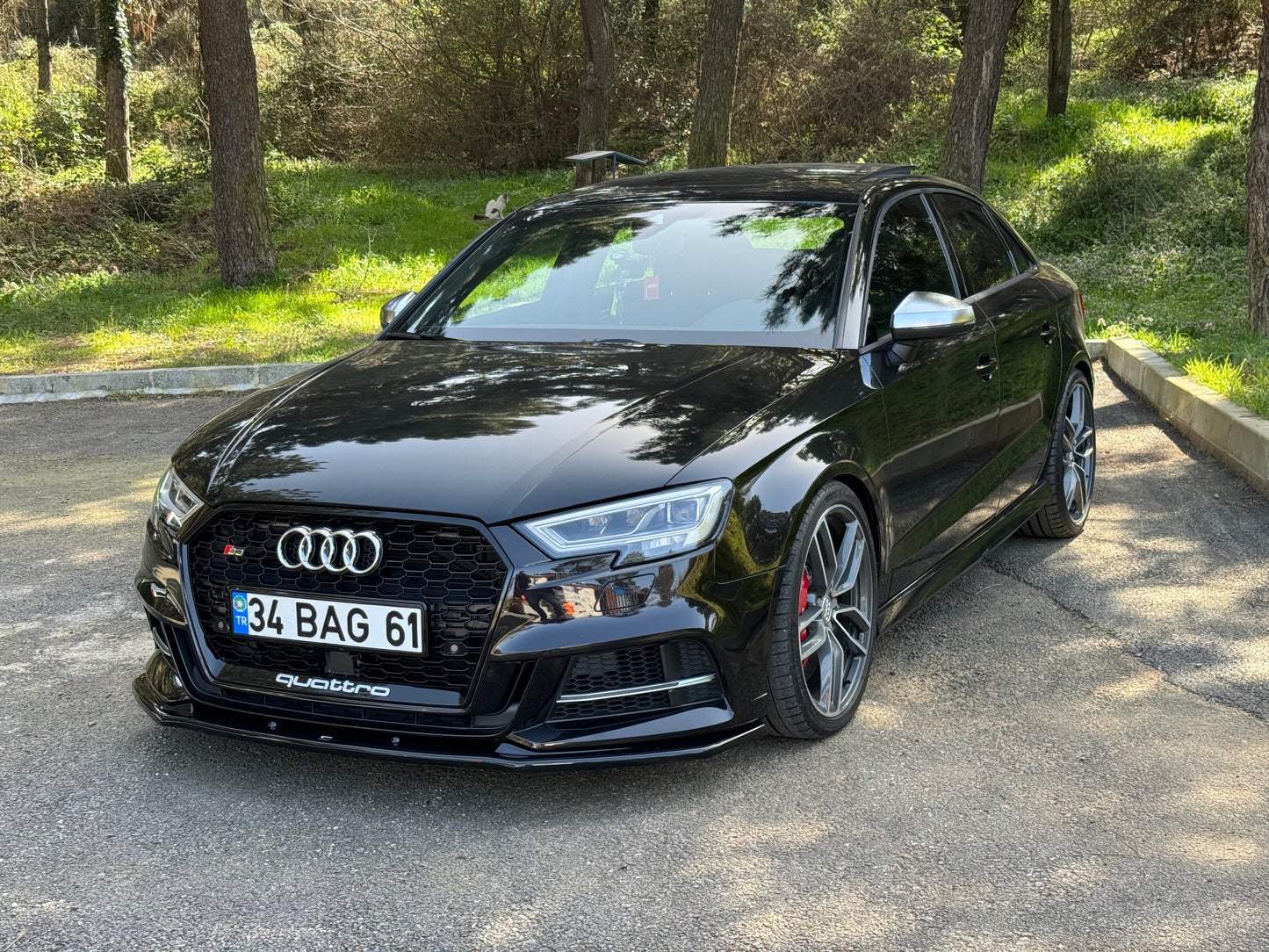 Front Splitter AUDI A3 S-Line / S3 8V 2016-2020 With ABE TÜV 