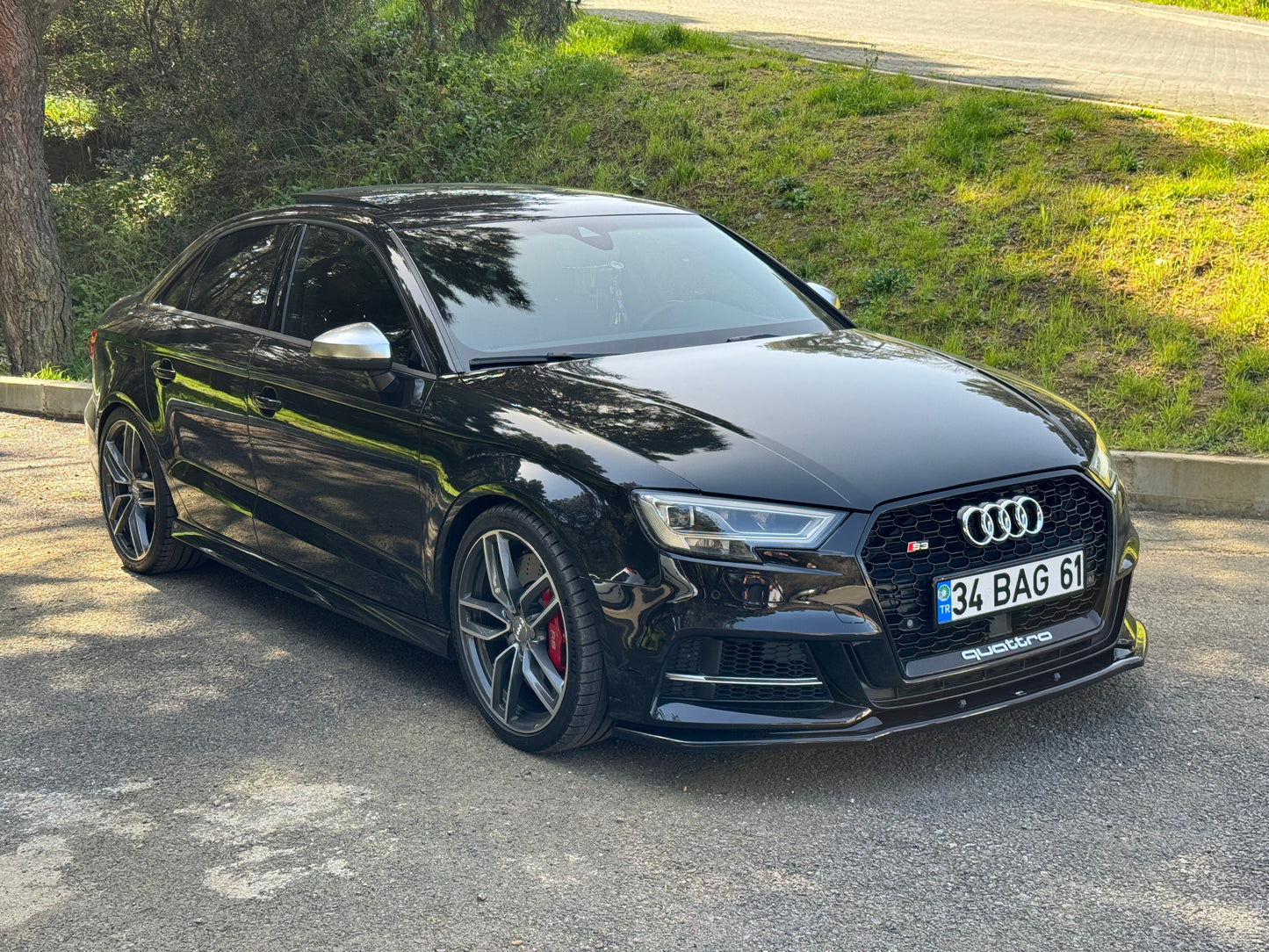 Front Splitter AUDI A3 S-Line / S3 8V 2016-2020 With ABE TÜV 