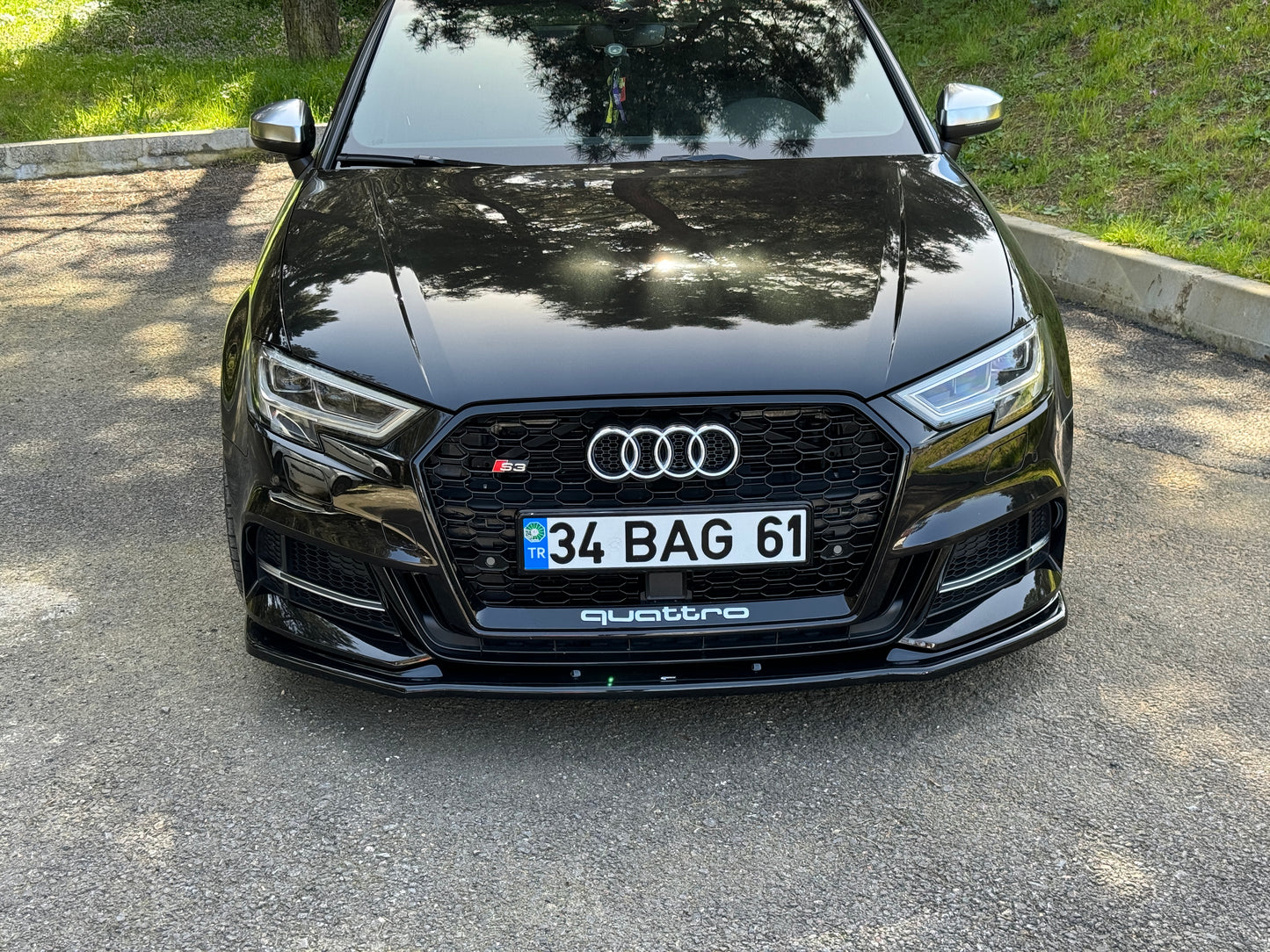 Front Splitter AUDI A3 S-Line / S3 8V 2016-2020 With ABE TÜV 