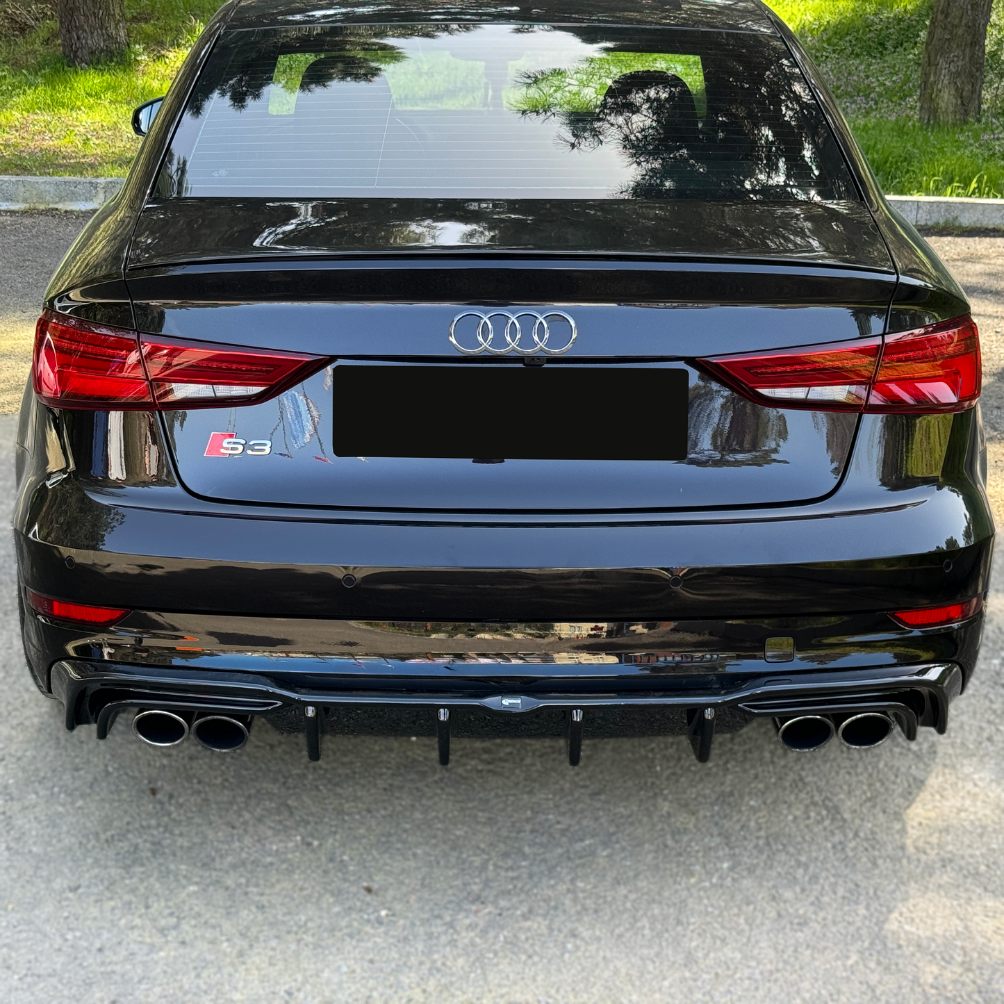 ✨DIFFUSORE ADATTO PER ✨AUDI S3 Sedan 8V Facelift 2016-2020 ✨