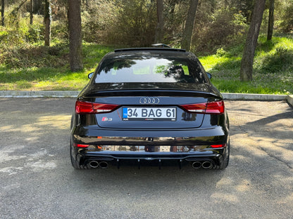✨DIFFUSORE ADATTO PER ✨AUDI S3 Sedan 8V Facelift 2016-2020 ✨