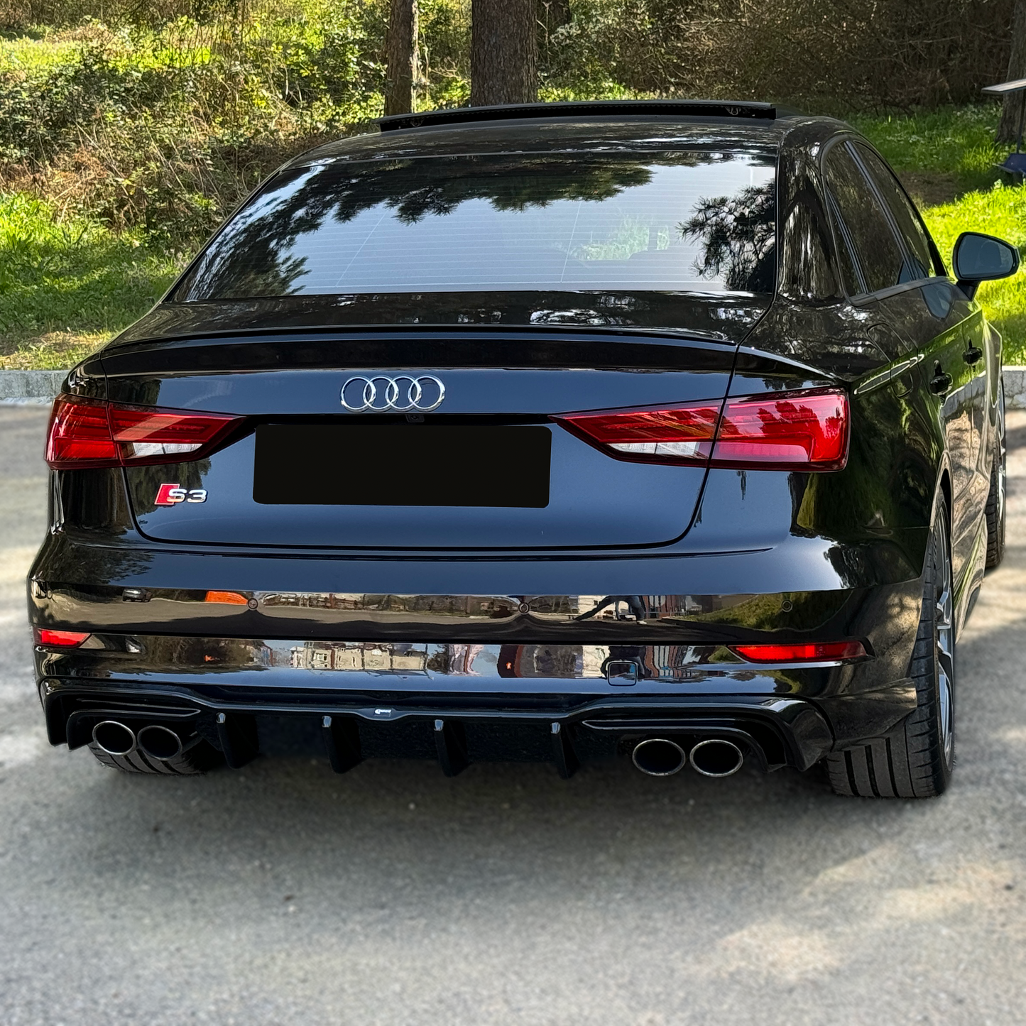 ✨DIFFUSORE ADATTO PER ✨AUDI S3 Sedan 8V Facelift 2016-2020 ✨