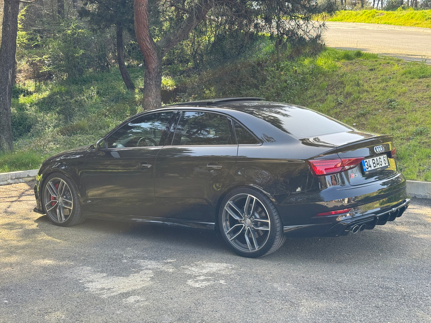 ✨DIFFUSORE ADATTO PER ✨AUDI S3 Sedan 8V Facelift 2016-2020 ✨