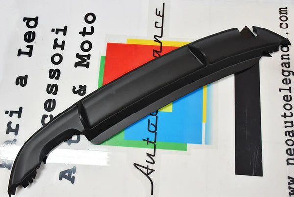 UNDER BUMPER SPOILER VW GOLF 6 08-12 REAR DIFFUSER GTI LOOK 