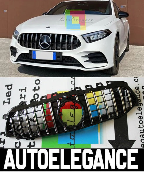 GRIGLIA ANTERIORE SPORT MERCEDES W177 360 ° Panamericana AMG GT ottica