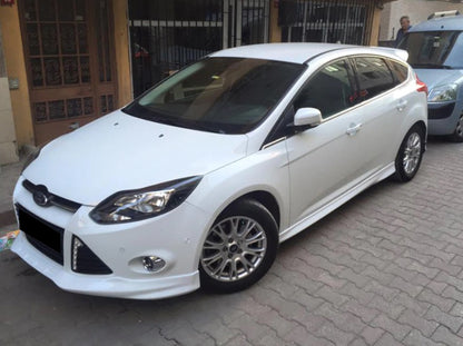 🔥0255 FORD FOCUS III 2011-2018 MINIGONNE LATERALI ABS LOOK ST SOTTO PORTA🔥