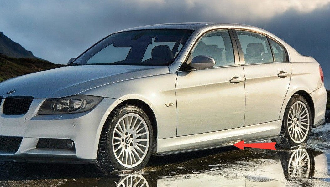 ⭐Minigonne laterali per BMW Serie 3 E90 E91 2004-2011 LCI Non-LCI M3 Design⭐