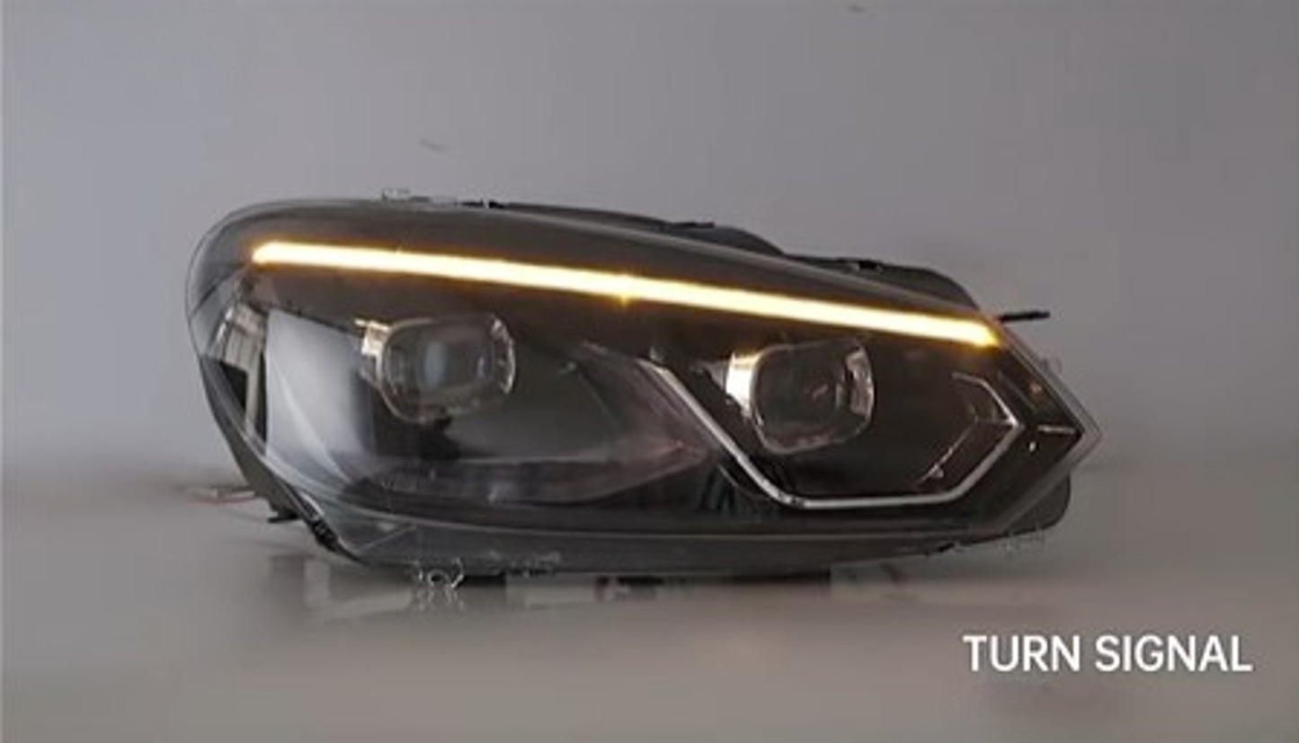 💎HEADLIGHTS SUITABLE FOR VW Golf 6 R20 MK6 2009-2013 💎